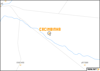 map of Cacimbinha