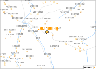 map of Cacimbinha