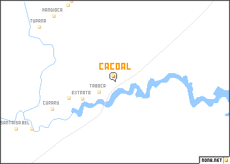 map of Cacoal