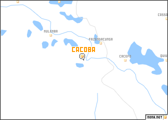 map of Cacoba