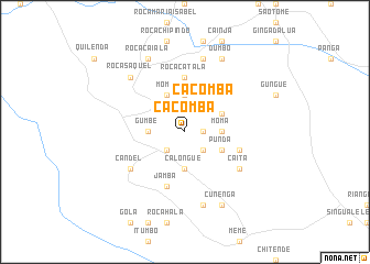 map of Cacomba