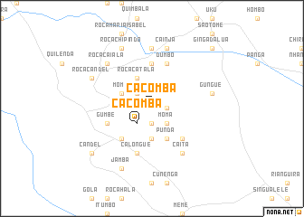 map of Cacomba
