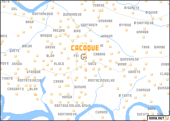 map of Cacoque