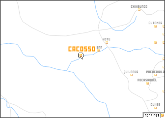 map of Caçosso