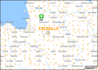 map of Cacouille