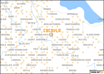 map of Ca Covlo
