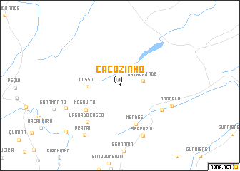 map of Caçozinho