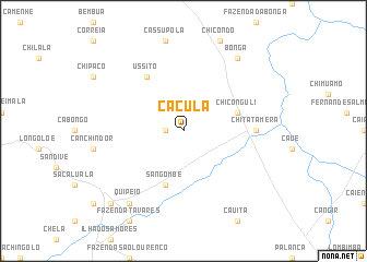 map of Cacula