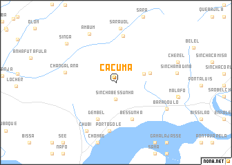 map of Cacuma