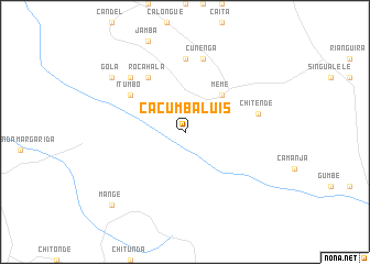 map of Cacumba Luis