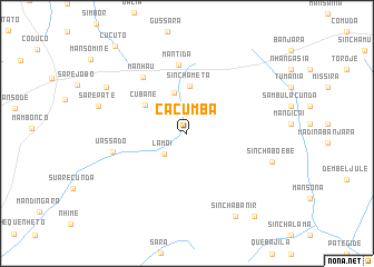 map of Cã Cumba