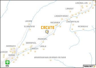 map of Cacute