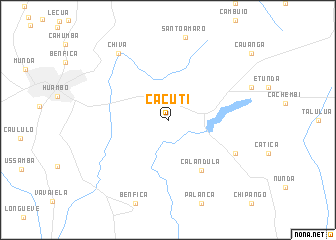 map of Cacuti