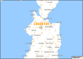 map of Cadaatan