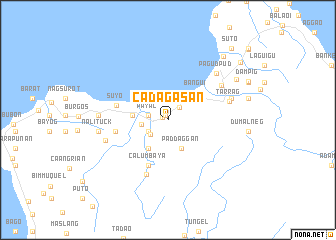 map of Cadagasan