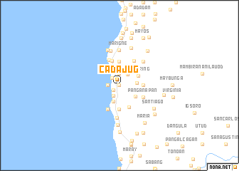 map of Cadajug