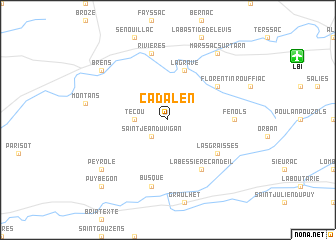 map of Cadalen