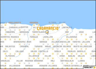 map of Cadamancio