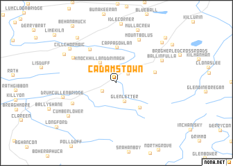 map of Cadamstown