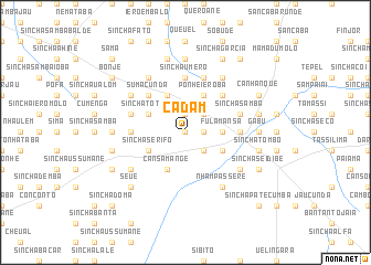 map of Cadam