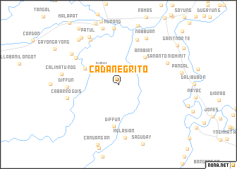 map of Cada Negrito