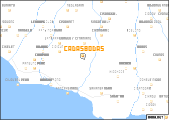 map of Cadasbodas