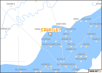 map of Cadayley