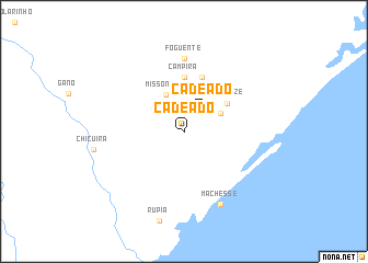 map of Cadeado