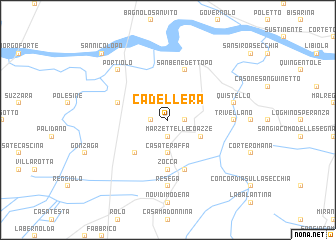 map of Ca dellʼEra