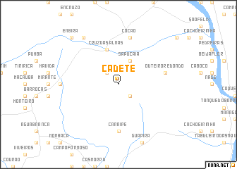 map of Cadete