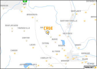 map of Cade