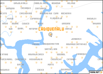 map of Cadique Nalu