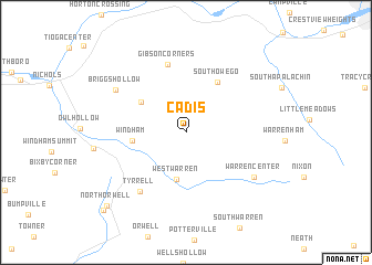 map of Cadis