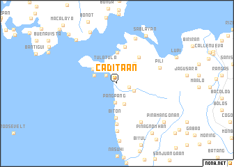 map of Caditaan