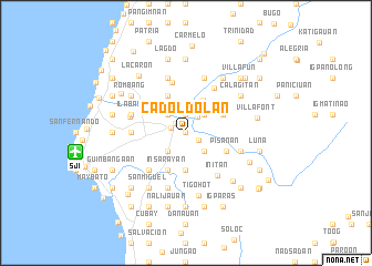 map of Cadoldolan