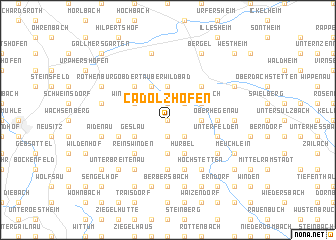 map of Cadolzhofen