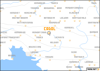 map of Cadol