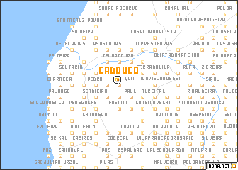 map of Cadouço