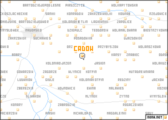 map of Cadów