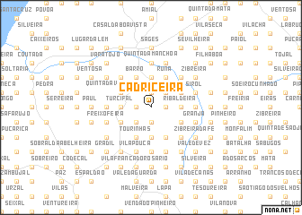 map of Cadriceira