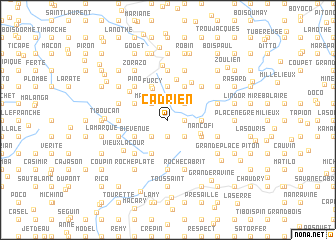map of Cadrien