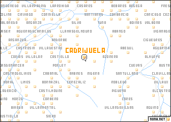 map of Cadrijuela