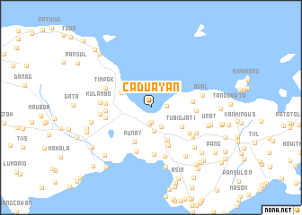 map of Caduayan