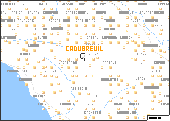 map of Ca Dubreuil