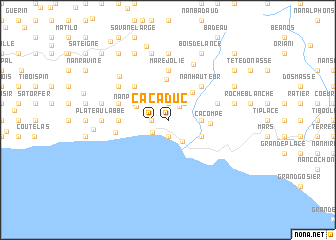 map of Caduc