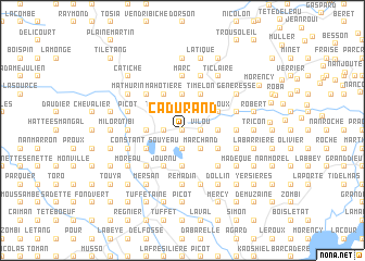 map of Ca Durand