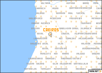 map of Caeiros
