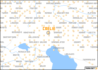map of Ca Élie