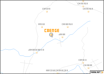 map of Caenge