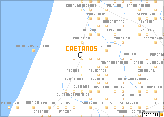 map of Caetanos